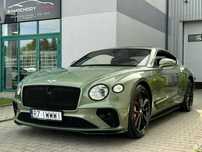 Bentley Continental GT Alpine Green. Gwarancja do 07.2027. Pakiet dokładek karbonowych.