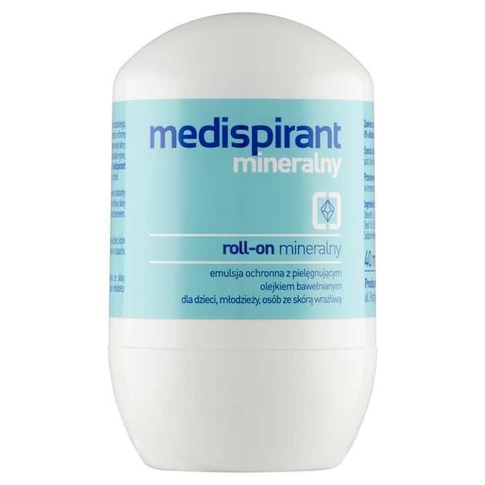 Medispirant Antyperspirant Roll-On Mineralny 40Ml (P1)