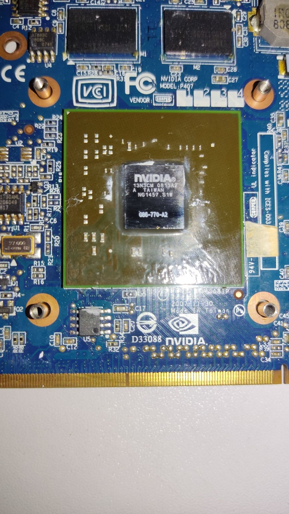 Відеокарта Nvidia GeForce 8600M GS