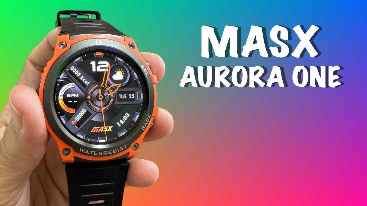 MASX Aurora One Smartwatch IP68 (Chamadas)