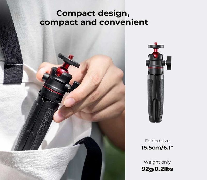 Мини-штатив (трипод, монопод) серии MT-08 с резьбой 1/4"