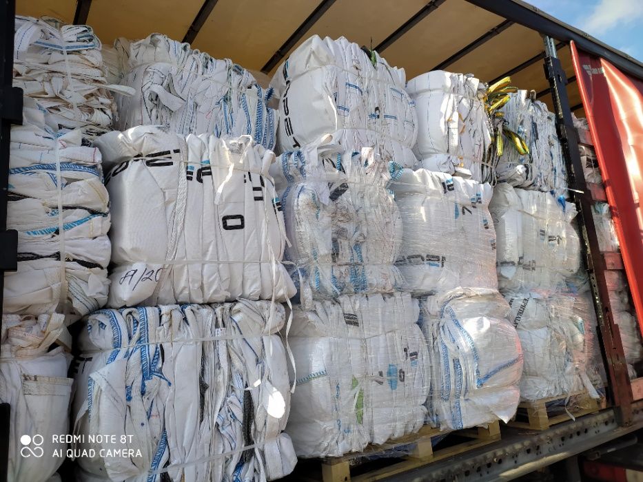Worki Big Bag 90x90x100 cm z wkładem foliowym 500 kg udźwigu