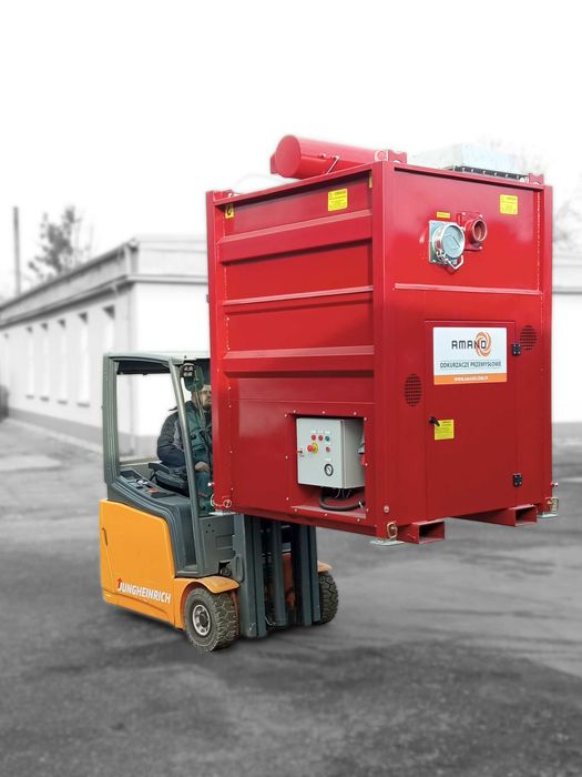 Odkurzacz przemysłowy 16,5 kW ATEX z wyładunkiem do big-bag