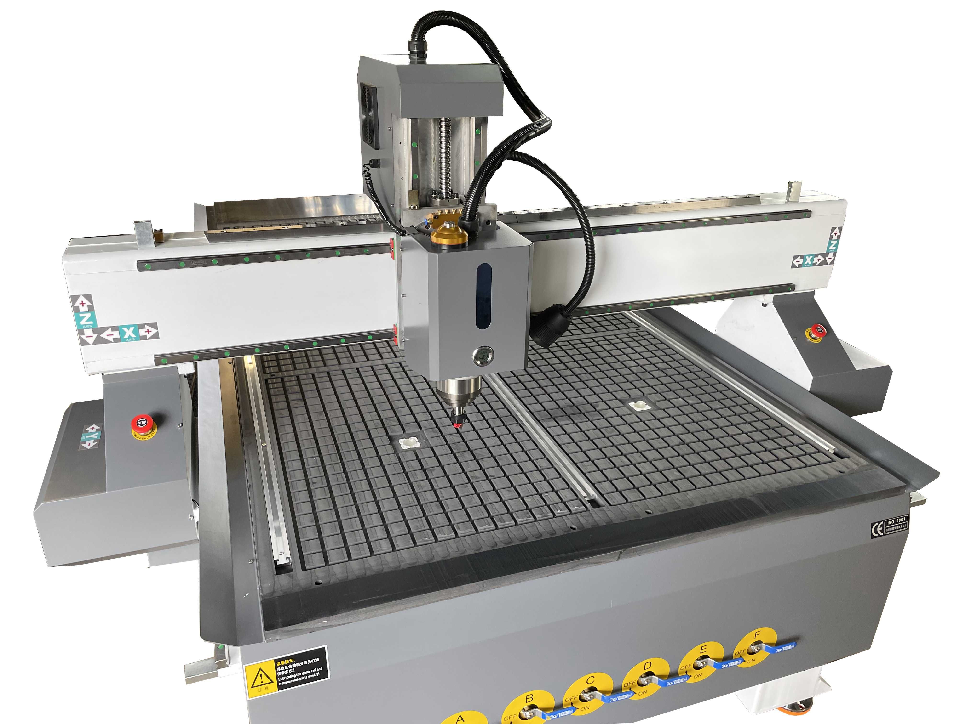 Ploter frezujący cnc frezarka cnc router 130x250x20cm. PODCIŚNIENIOWY