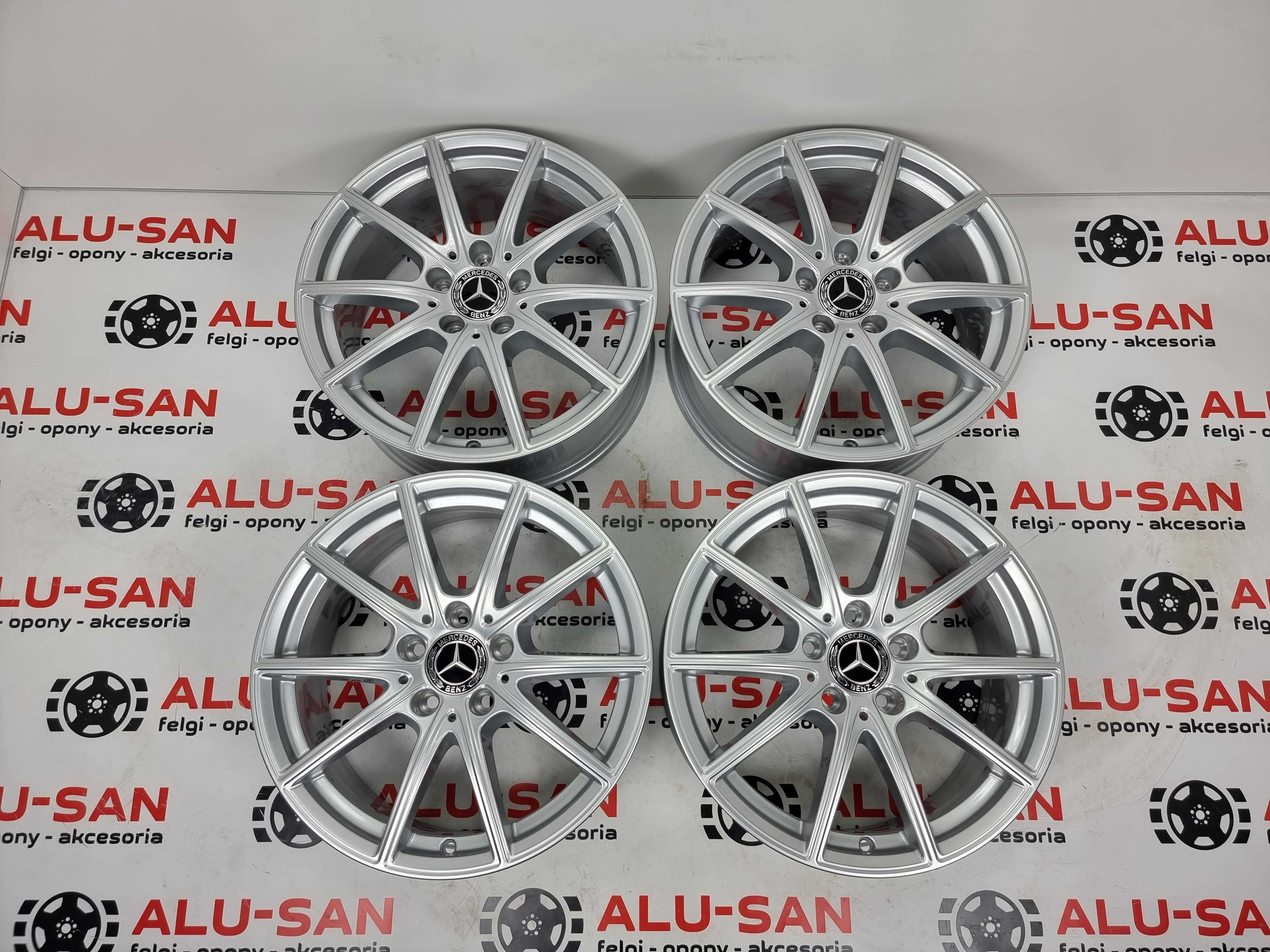 NOWE alufelgi MERCEDES 17" C-Klasa W206 - Srebrne