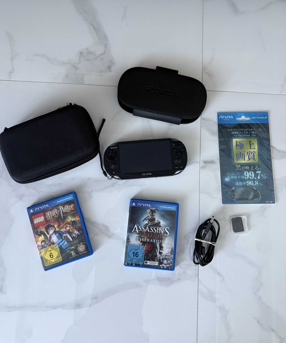 [PS VITA] Konsola SONY PlayStation Vita + 2 Gry + Akcesoria!