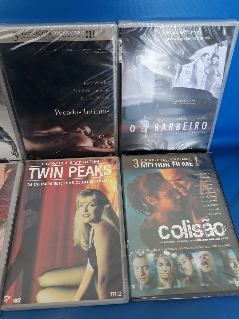 12 Filmes DVD ainda em caixa