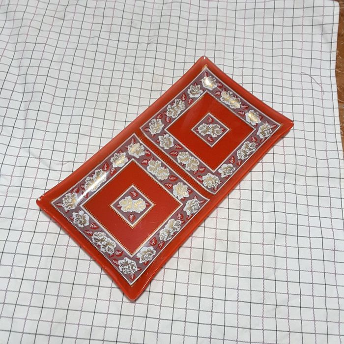 Travessa em vidro - 19 x 30cm