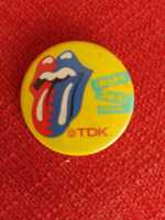 Pin Mick Jagger - Rolling Stones - diâmetro 4,5cm