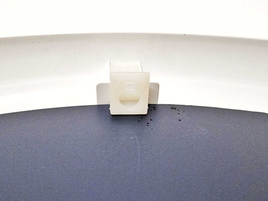 Espelho branco redondo 60cm