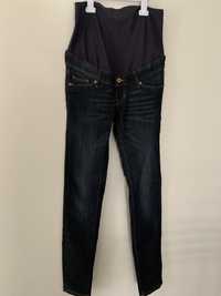 H&m mama skinny high rib 36/s jeansy ciazowe