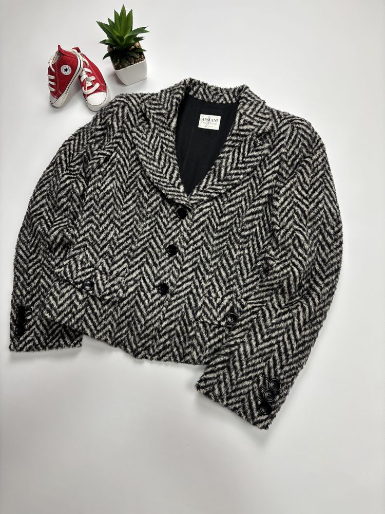 Пиджак блайзер Armani Collezioni Alpaca originals оригинал size S