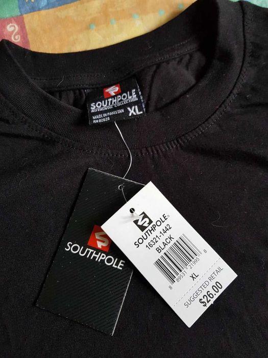 Southpole USA Оригинал Новая  Коттон Черная Футболка L