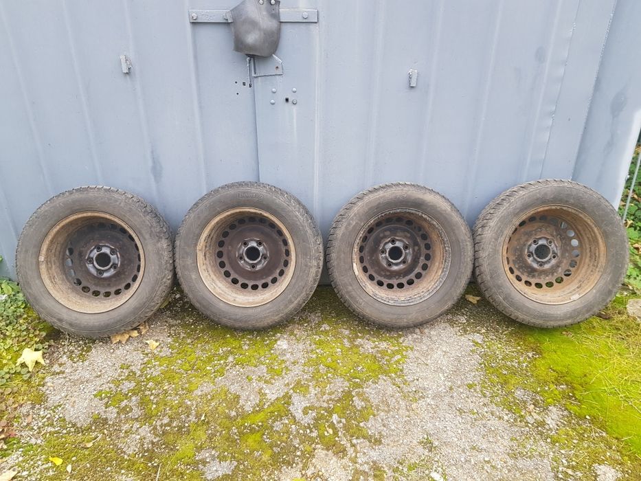 Продам диски з шинами r15 195/65 5*112