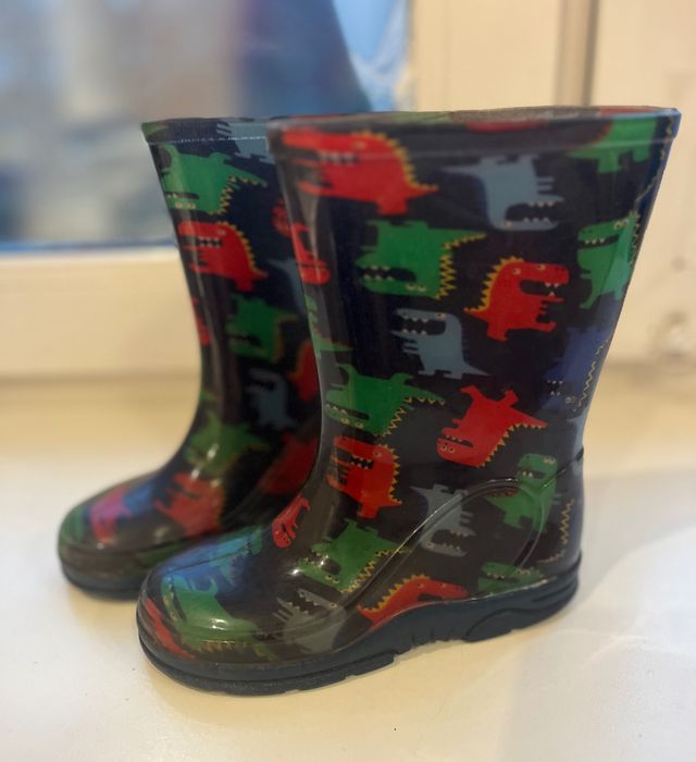 Гумові чоботи р.9, устілка  17 см