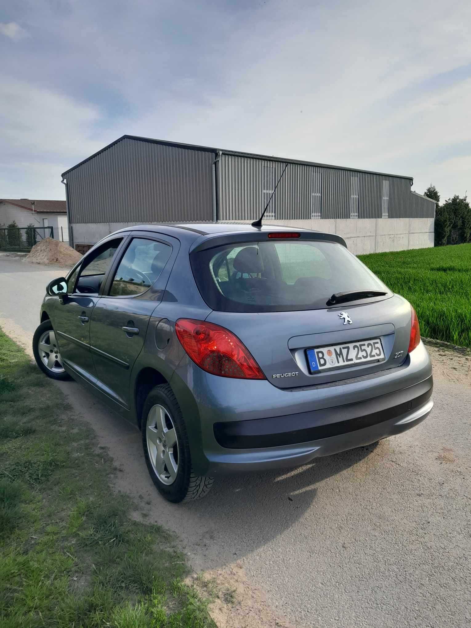 Peugeot 207 14 8v 75KM 5D 2007r Benzyna Klima Alu z Niemiec