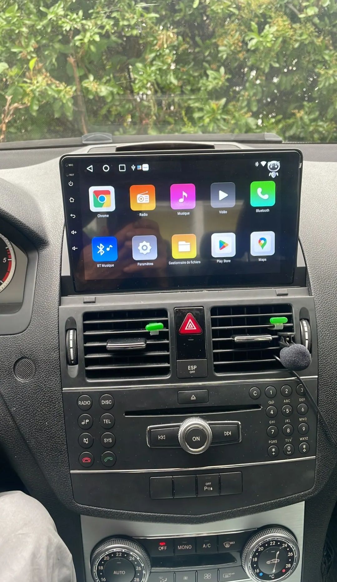 Entregas grátis Zona Grande Porto Rádio Android 13 Mercedes W204