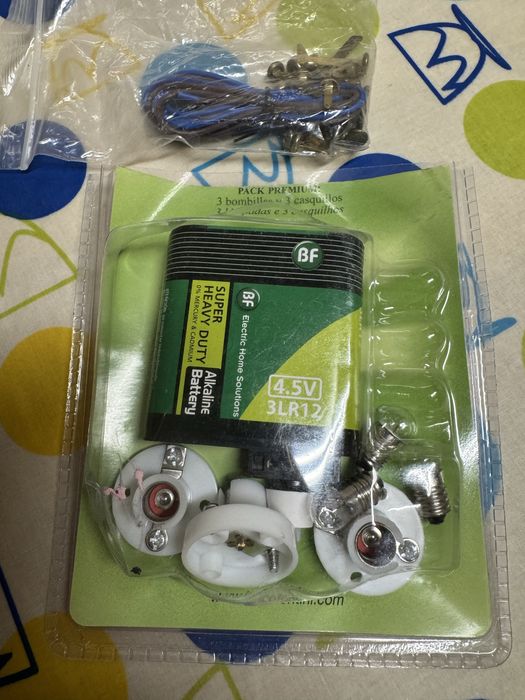 kit escolar de eletricidade