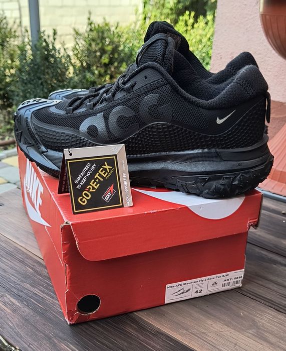 Nike ACG Mountain Fly 2 Low Gore Tex Black термо 41