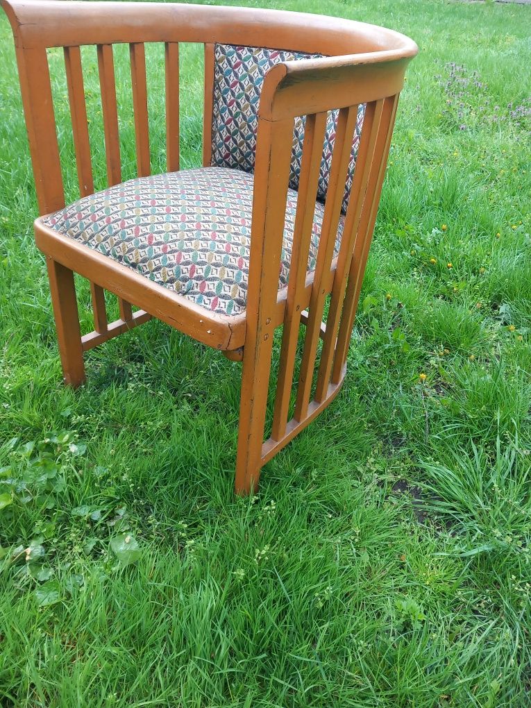 2 x fotel - krzesło drewniane