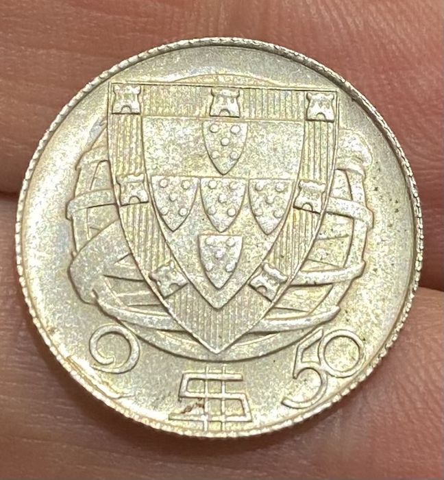 Moeda 2,50 Escudos 1943