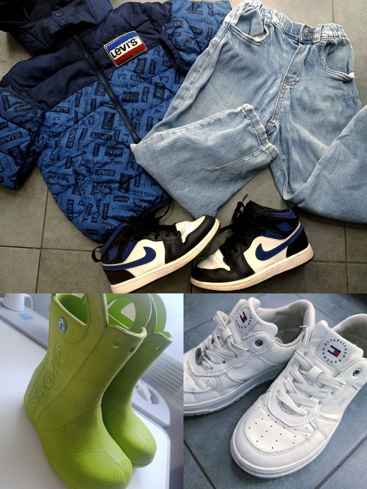 Пакет фирменной одежды для мальчика на 6-7летZARA,Levi's.