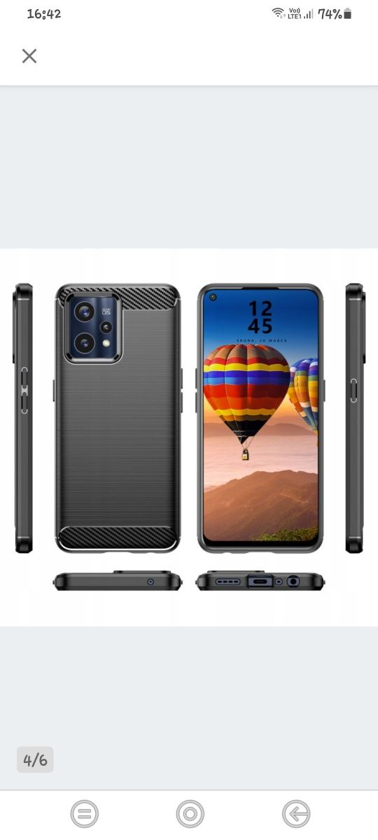 Etui case do realme 9 pro+ 2szt