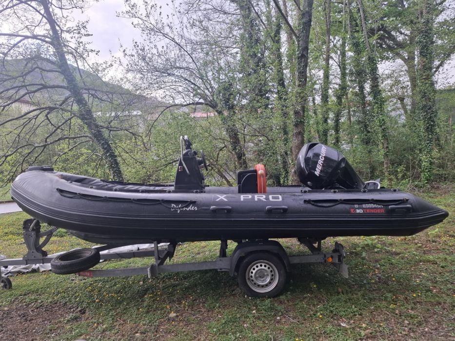 Semi rigido 5.35 X PRO 3D TENDER vendo troco ou aceito retoma