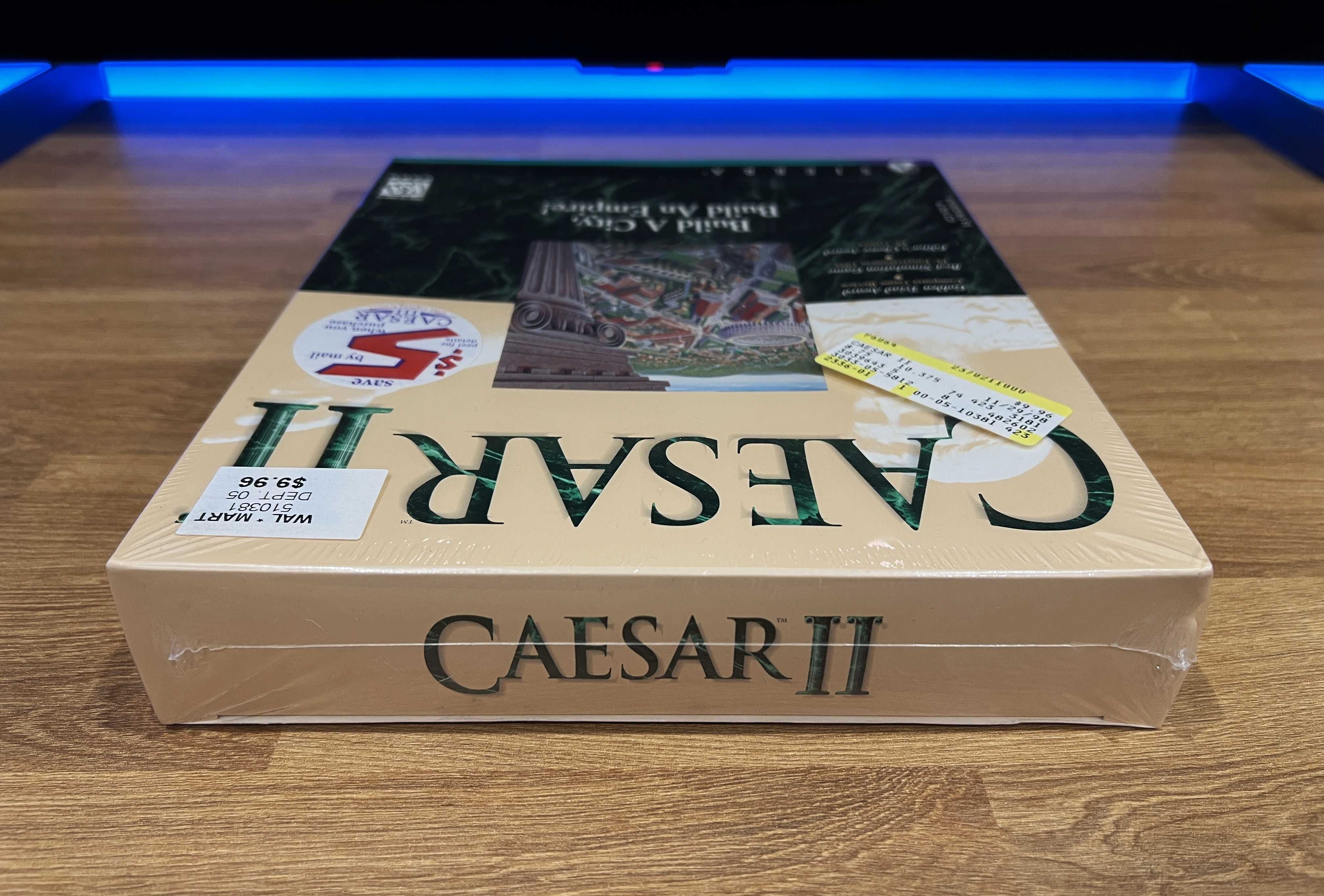 Caesar / Cezar II 2 (PC EN 1995) BIG BOX wydanie USA