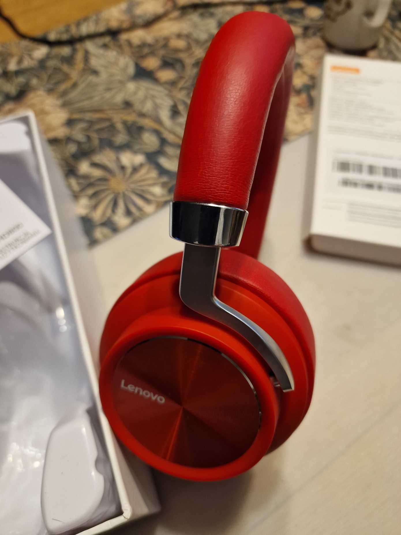 słuchawki Lenovo HD800 czerwone