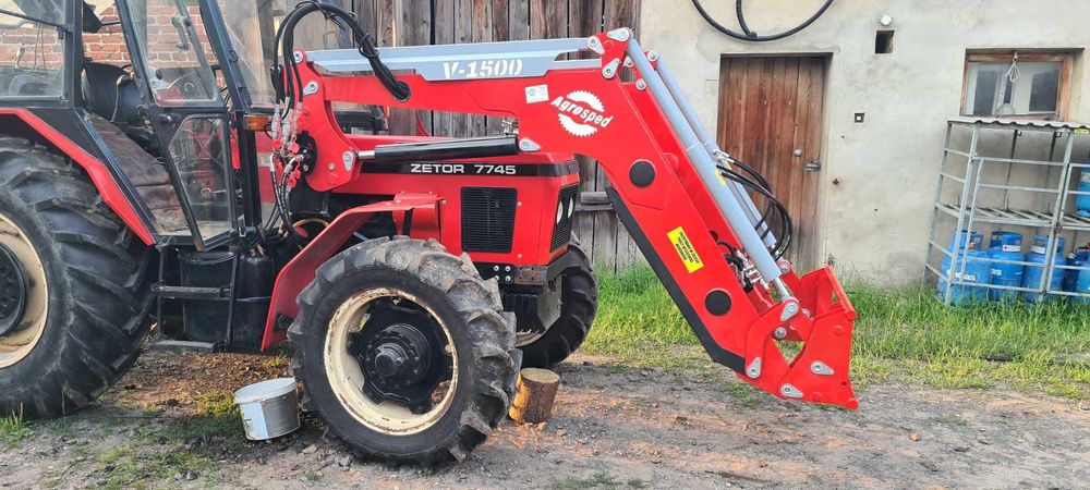 Ładowacz czołowy V-1500 AGROSPED MONTAŻ cała PL ! PALECIAK GRATIS !