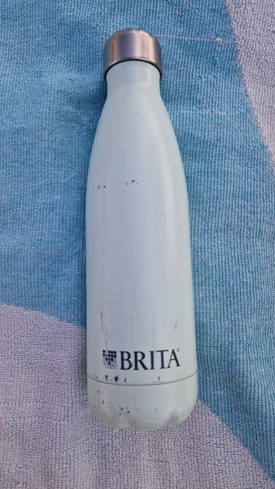 Garrafa termica Brita azul