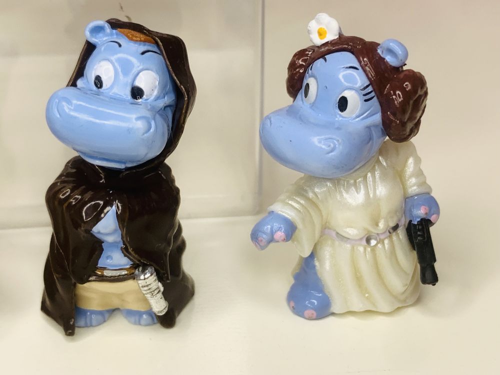 Kinder niespodzianka hipopotamy Star Wars, vintage