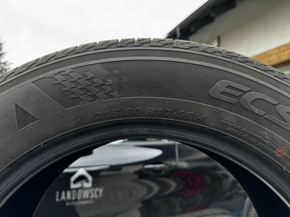 Opony jak nowe kumho 215/60r17 Arkana Renault Peugeot citroen vw 96h