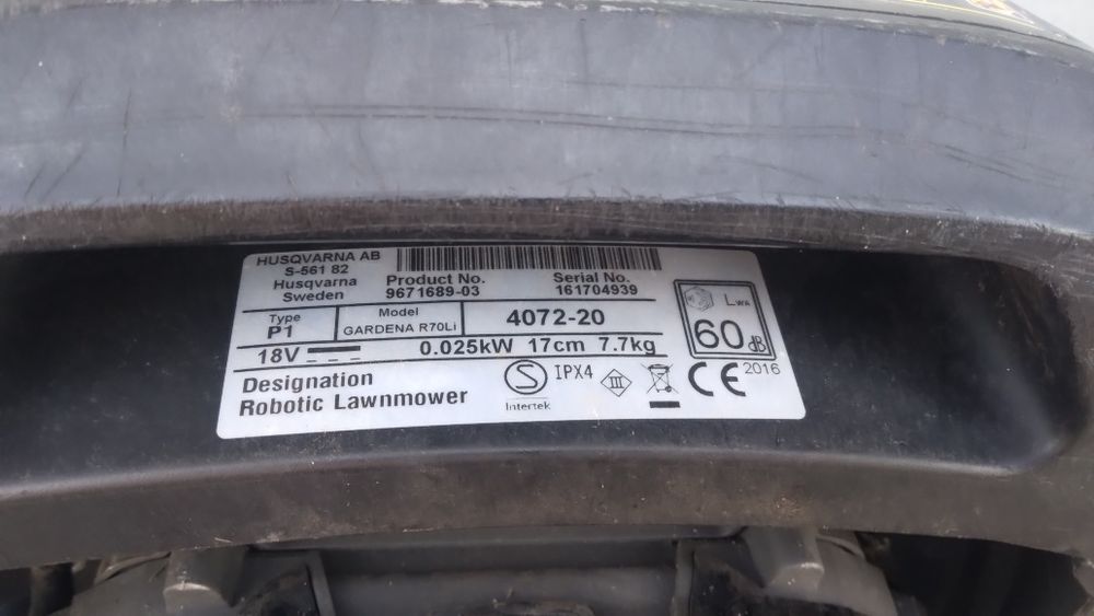 Robot koszący Gardena R70LI kosiarka samojezdna Gardena Husqvarn