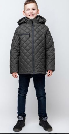 Осенняя куртка для мальчика размер 146