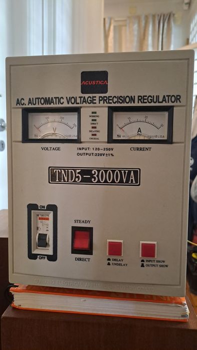 Estabilizador de tensão 3KVA em muito bom estado