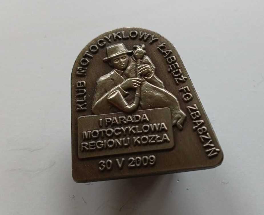 Klub Motocyklowy Łabędź FG Zbąszyń - odznaka zlotowa