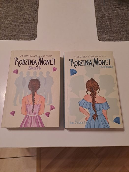 Książka rodzina monet skarb królewna