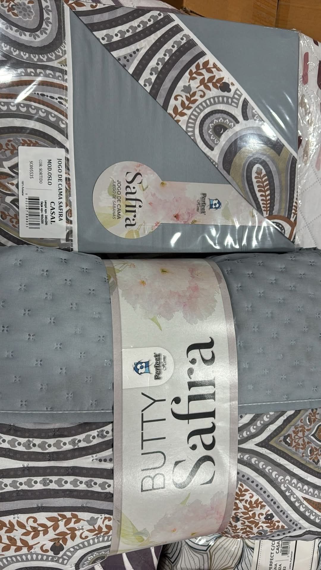 Conjunto de cama safiras