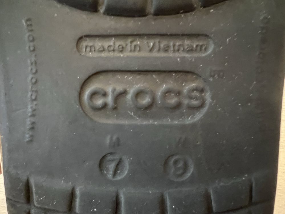Crocs чорні в шикарному стані