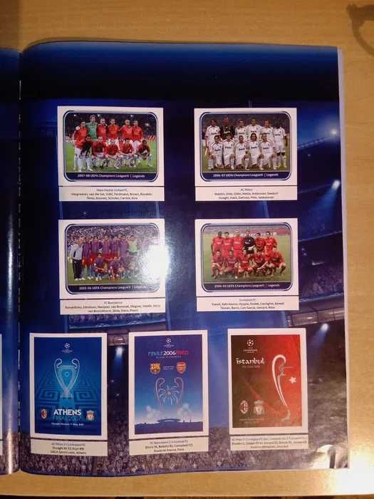 UEFA Champions League 2010/2011 - album PANINI [naklejonych 564/564]
