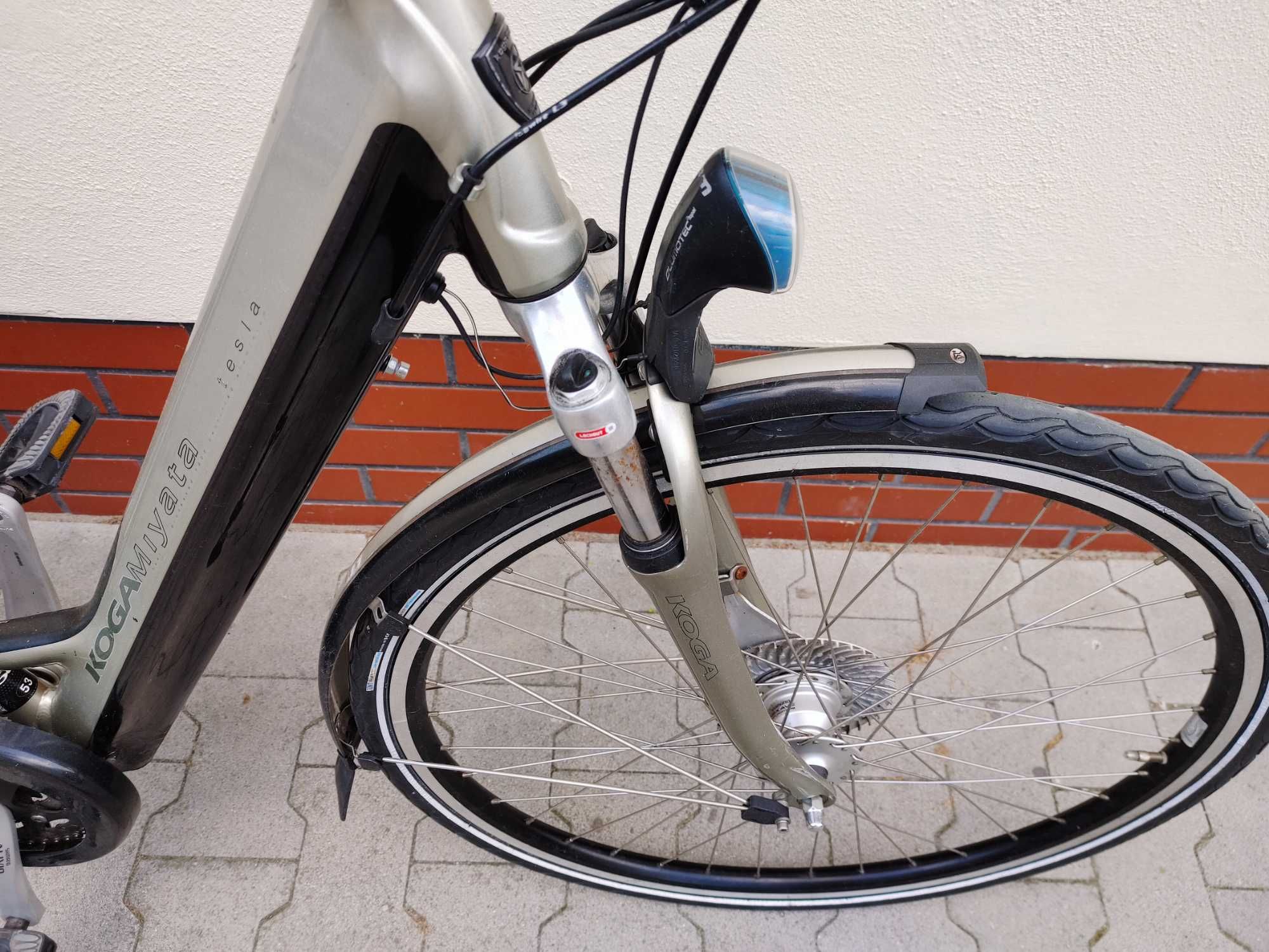 Koga Miyata Tesla 21'' 53 Cm 28'' Alu 2xAmor Deore Axa ładowarka