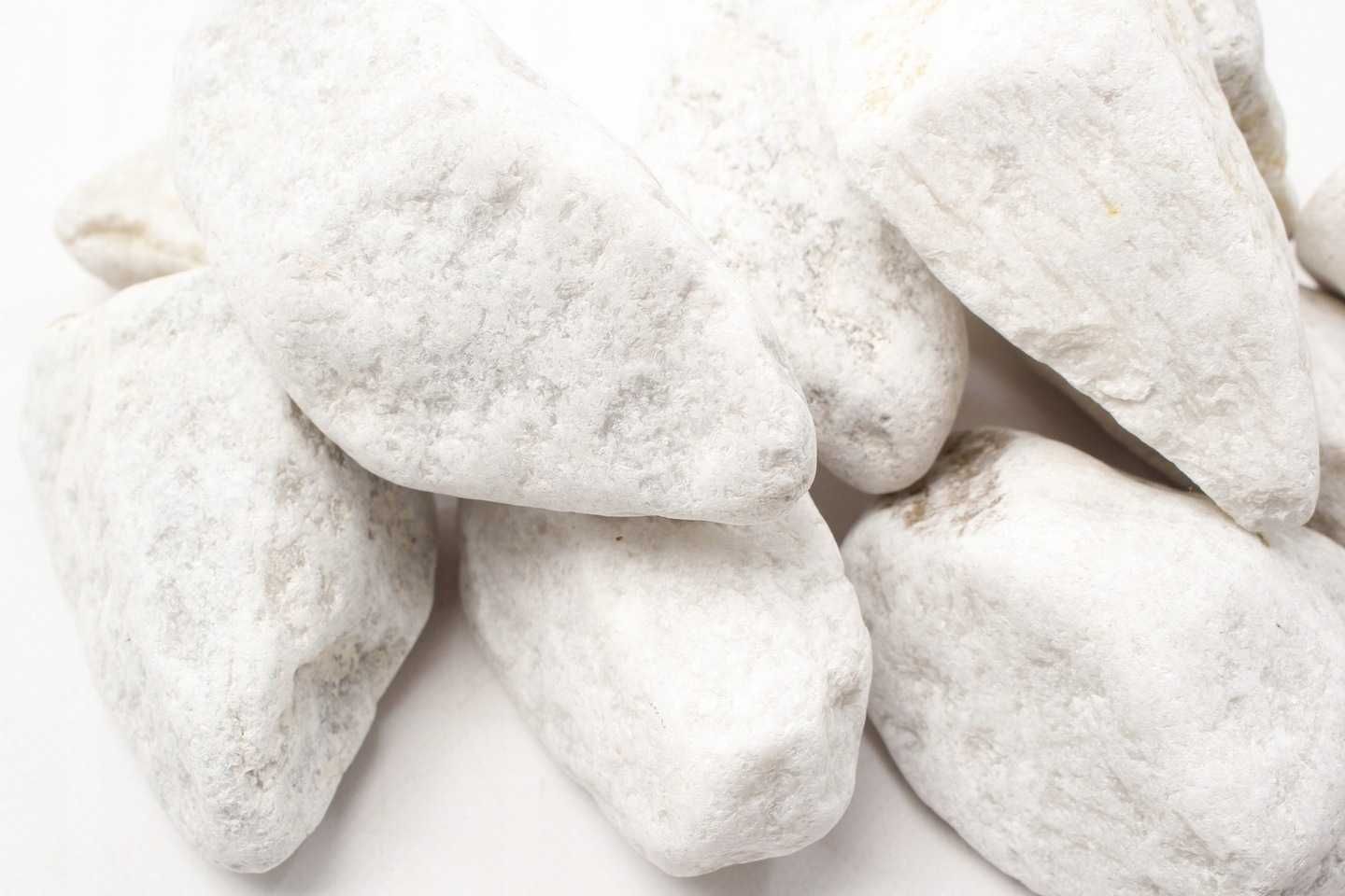 Skała Snow Stone Biały Kamień do Akwarium lub Terrarium 20kg