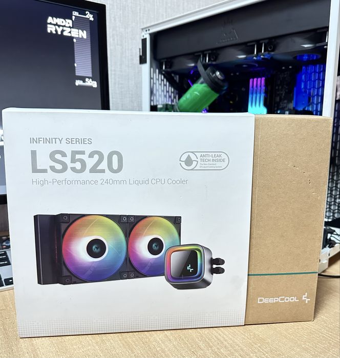 СВО/СЖО система водяного охолодження Deepcool LS520 RGB