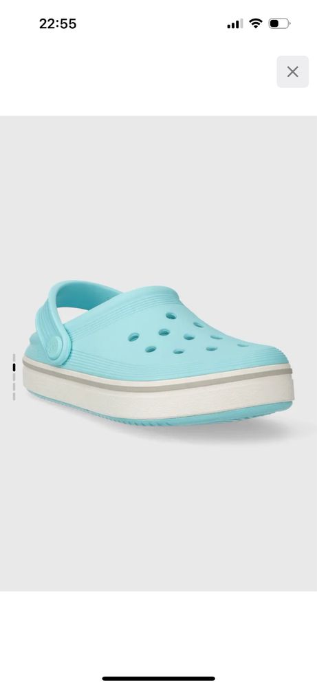 Дитячі  crocs crocband clean clog j2