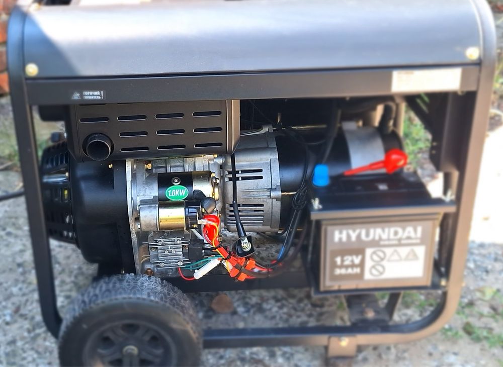 Генератор дизельний Hyundai DHY 8000LE 6,5 кВт