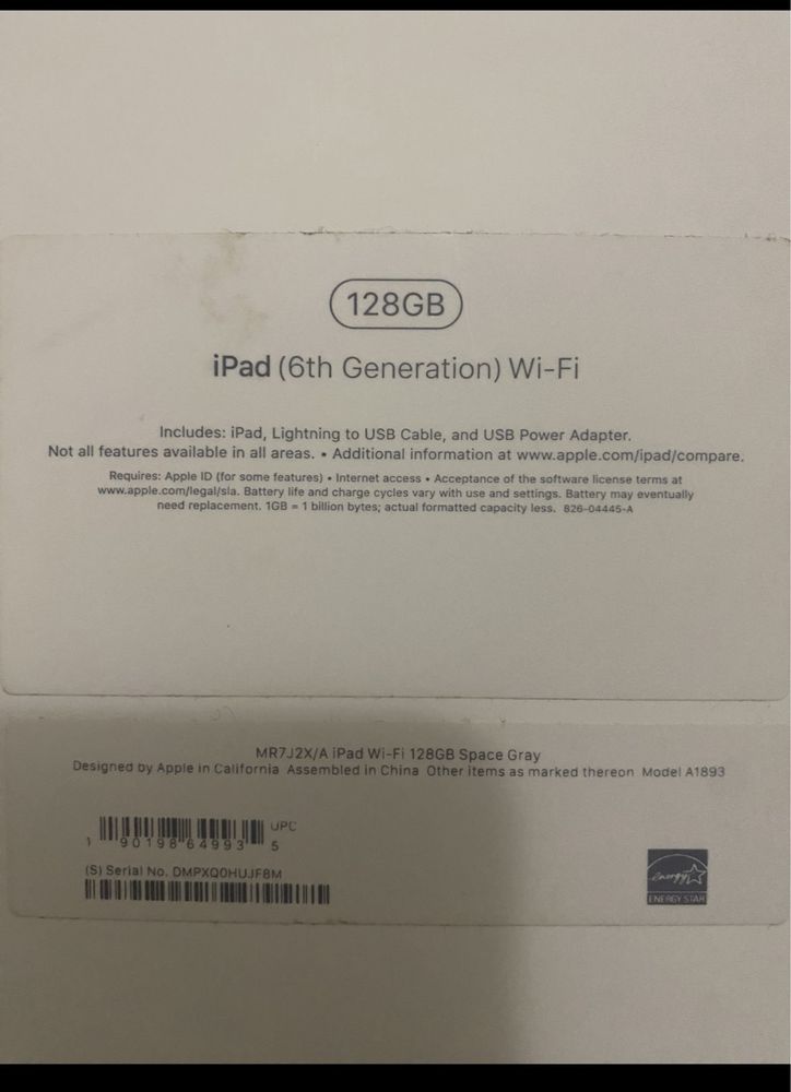 Планшет iPad 128gb