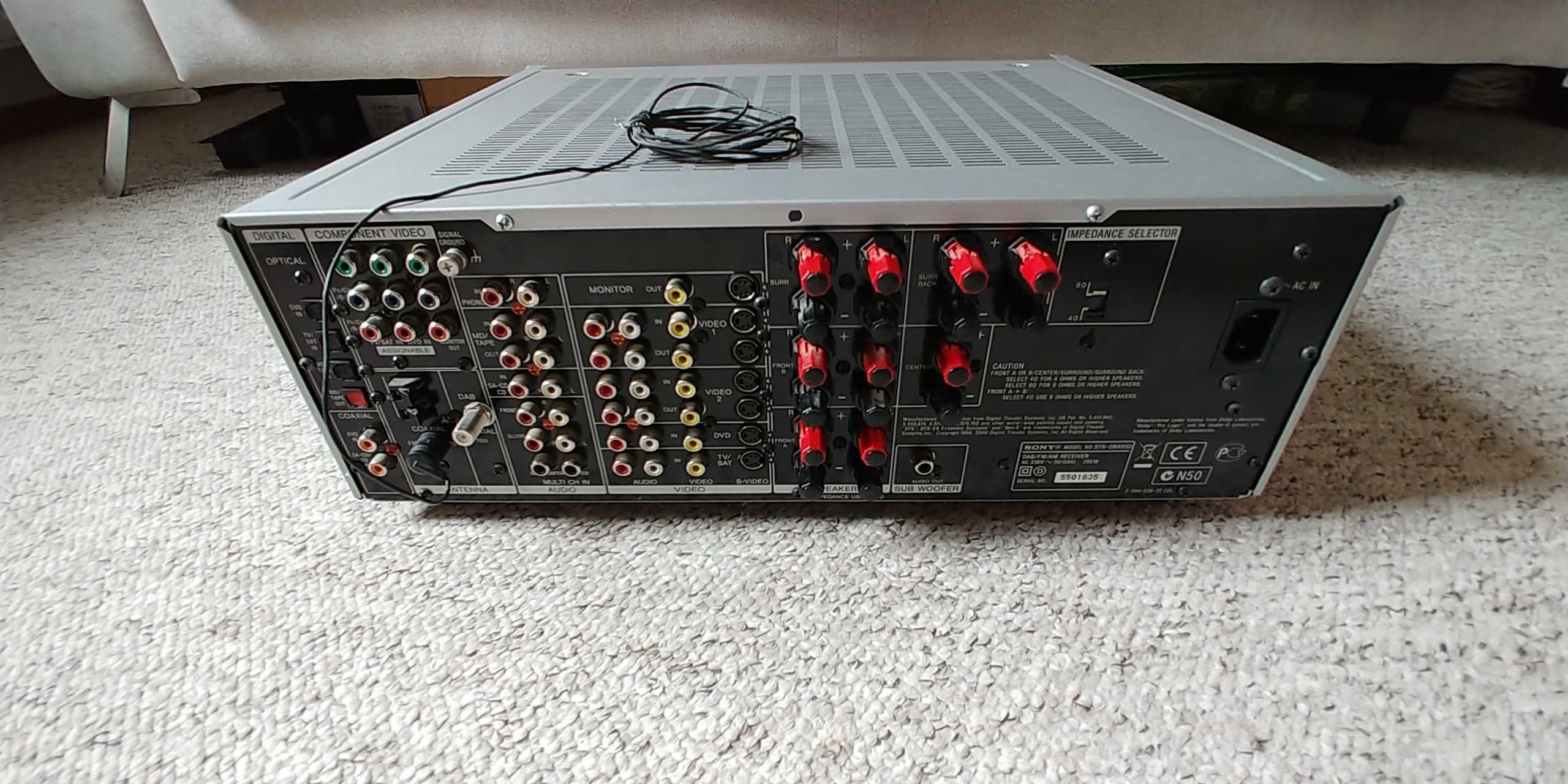 Sony STR-DB895D srebrny