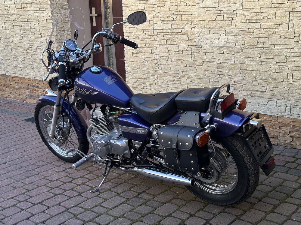 Honda CA Rebel 125, 1997r. Kat.A1,B RATY / TRANSPORT